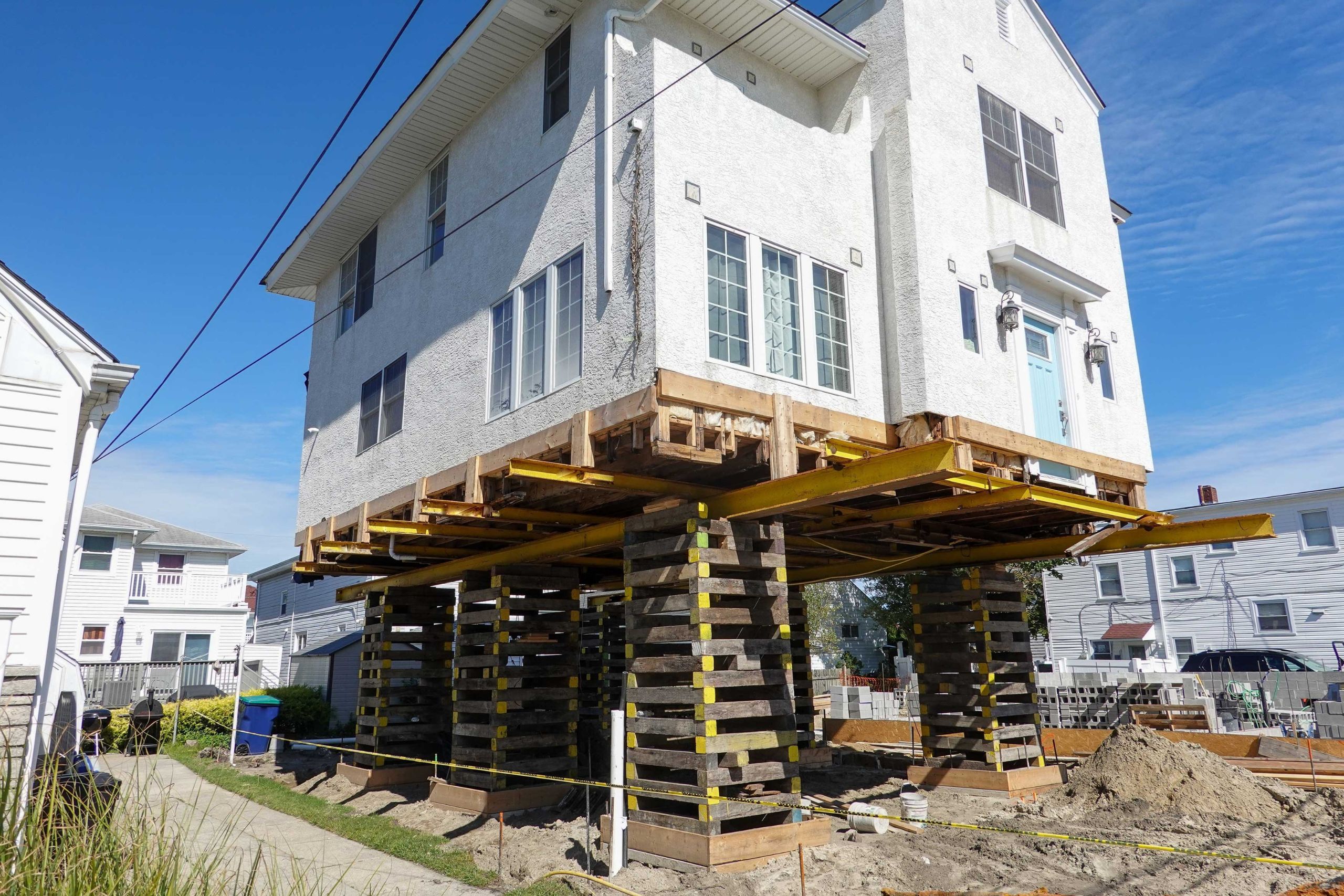 Located in Virginia Beach, Virginia, we are a company that specializes in house lifting, small distance house moving, piles and foundations.